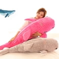 thumbnail image 4 of CUITING Cute Shark Plush Toy Big Fish Cloth Doll Whale Stuffed Children Birthday Gift, 4 of 5