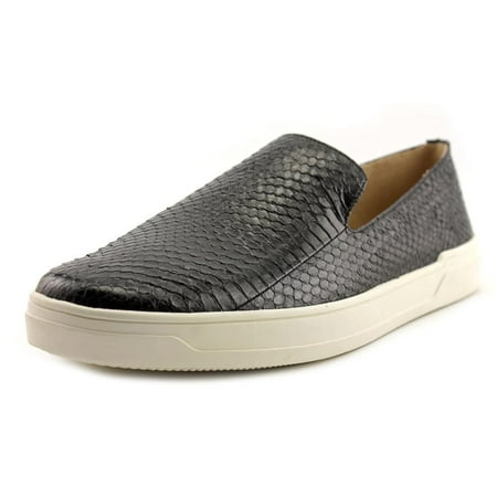 Via Spiga Leather Coat - Via Spiga Galea 5 Women Round Toe Leather Black Loafer