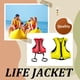thumbnail image 4 of Eigraketly Chaleco salvavidas inflable para deriva, boquilla de aire portátil para nadar fácilmente, chaleco para niños, fácil Chalecos salvavidas y chalecos naranja, 4 of 6