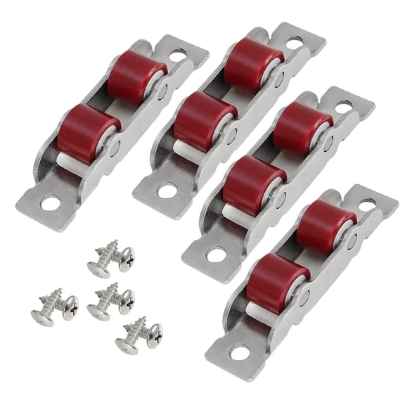 4Pcs Sliding Door Fittings Door Sliding Roller Home Garden Door Sliding Roller
