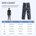 thumbnail image 2 of Salouo Anchor and Lighthouse Print Pajama Pants for Men, Lounge Pants Elastic Waistband Casual Men's sleepwear Loungewear Sleep Pajama Pant -X-Large, 2 of 7
