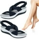 thumbnail image 1 of Sandalias Elegantes para Con Punta Abierta Lazo Mujer Antideslizante Playa Verano, 1 of 9