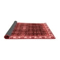 thumbnail image 2 of Ahgly Company Indoor Round Abstract Red Modern Area Rugs, 6' Round, 2 of 4