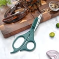 thumbnail image 4 of Multi Functional Two In One Shrimp Washing Scissors Brush Scissors 2 In 1 Wash Shrimp Scissors With Brush, 4 of 4