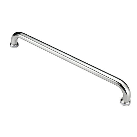Shower Glass Door 15-3/4 Inch Pull Handle Hole Center 25mm Pipe Dia