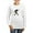 White, variant on CafePress - PEACE UP Long Sleeve T Shirt - Women's Long Sleeve Graphic Casual T-Shirt