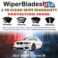 thumbnail image 2 of 2011 BMW 1 Series M Beam Wiper Blades Wipers w/2yr Warranty (Set of 2), 2 of 5
