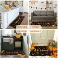 thumbnail image 5 of Halloween with Bats Kitchen Rug Set of 2 Washable Non Slip, Holiday Farmhouse Party Floor Mat for Home Kitchen Decorations, Sink, Office, Laundry17 x47+17"x30", 5 of 6