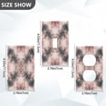 thumbnail image 2 of Light Switch Cover Switch Plate Outlet Cover Plug Cover for Electrical Duplex Outlets Soft Pink Tie-dye Pattern, 2 of 6