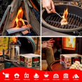 thumbnail image 6 of 300 pcs Fire Starter - Natural Fire Starters for Campfires, Fire Pit, Pizza Oven, Fireplace, Smoker, BBQ, Pellet Stove & Wood - Fire Starters for Grill, Charcoal Starter, 6 of 8