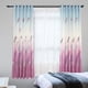 thumbnail image 4 of Cortinas opacas Vhermosa de poliéster rosa para dormitorio y sala de estar, 4 of 8