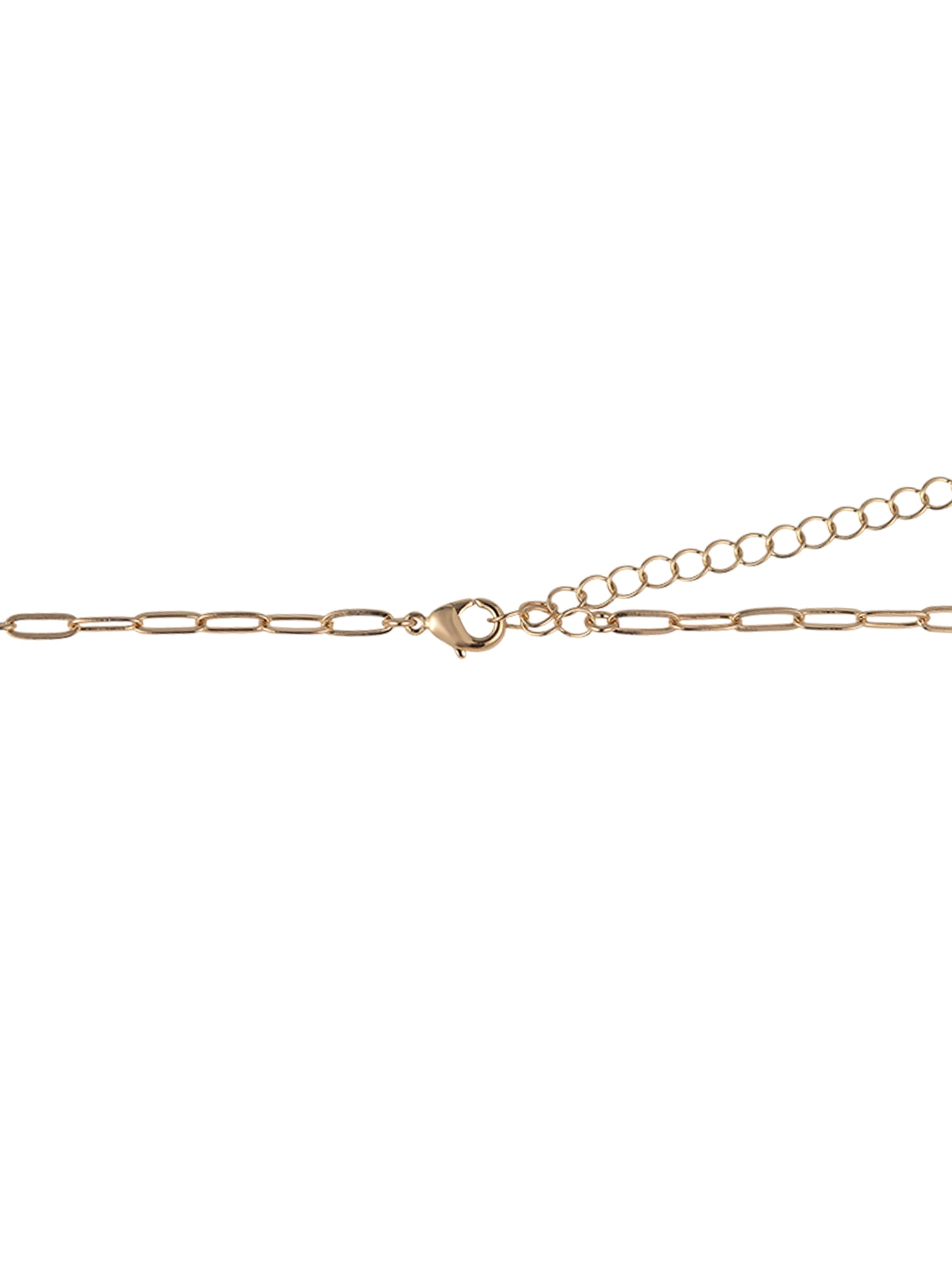 Time and Tru Goldtone Tiger Eye Round Pendant Necklace