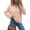 Pink, variant on DOKOTOO Womens Striped Sweaters Long Sleeve Henley Knit Pullover Button Lightweight Soft Casual Sweater Tops S-2XL