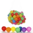 thumbnail image 2 of 100 Ball Pit Balls Perfect Size For Small Childs Hand, Multicolor Balls For Playhouse, Kiddie Pool Great For Filling, Rolling, Counting, And Imaginative Play, 2 of 8