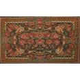 thumbnail image 1 of Ahgly Company Indoor Rectangle Traditional Sienna Brown Animal Area Rugs, Swatch Sample, 1 of 6