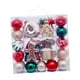 thumbnail image 3 of 74 bolas navideñas colgantes de diseño europeo, fáciles de colgar. Rojo Verde Marrón, 3 of 9