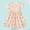 Pink-1, variant on Girls Soft Cotton Blue Floral Print Puff Sleeve A-Line Summer Dress Size 110-120-130-140-150-160-170-180,Size 5-6 T