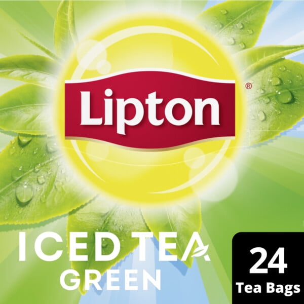 Lipton Iced Green Tea Family Size Tea Bags 24 count