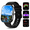 Upgrade Black, variant on Smart Watch Fits for iPhone and Android, 1.85-inch HD Fitness Tracker with Bluetooth Call Function, 120+ Sport Modes, IP68 Waterproof, Pink