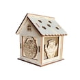 thumbnail image 2 of Kit de manualidades de casas de primavera de madera, manualidades de Pascua, manualidades creativas de madera en 3D para pintar Estilo B, 2 of 8