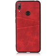 thumbnail image 3 of Compatible with Huawei Y7 2019 Case,XYCCA Slim PU Leather Back Case Cover with Credit Card Holder Durable Lightweight Protective Cover Case for Huawei Y7 2019 6.26",(Red), 3 of 7