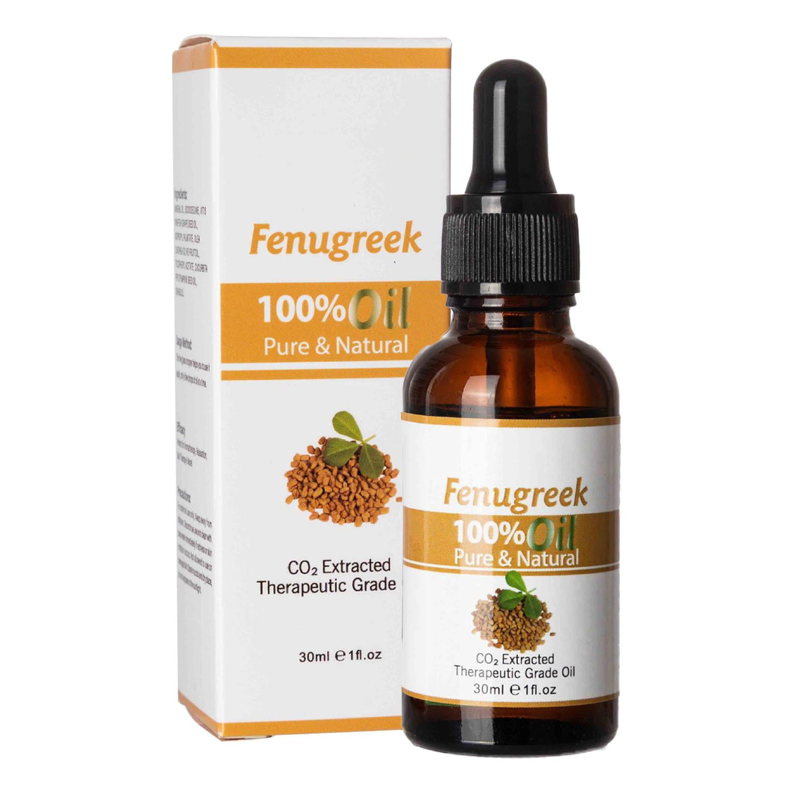 Fenugreek Seed Oil - 30ml Fenugreek Oil Organic - Gentle Essential Oil,  Safe Oil Control Face Care for Hair Growth for Treating Facial Skin  Conditions 