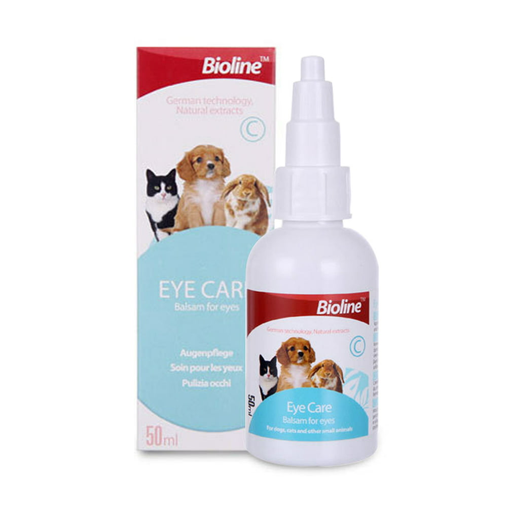 Lacyie Pet Eye Drops Mild Sterile Cat Dog Eye Wash For Cleans Eyes