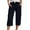Navy, variant on Women's Pants, Women's Casual Pants Effortless Straight Leg High Waist Trousers Designed for Comfort and Versatility Khaki S