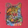 thumbnail image 2 of Dean Russo If Cats Could Talk Cat Lover Mens Premium Tri Blend T-Shirt, Vintage Red, XX-Large, 2 of 6