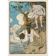 thumbnail image 3 of Maud Hunt Squire 14x18 Black Modern Framed Museum Art Print Titled - Go Feed the Tortoise Thyself (1901), 3 of 5