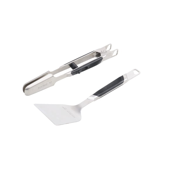 Kit de Herramientas para Parrilla Everdure Pinzas y Espátula de Acero Inoxidable