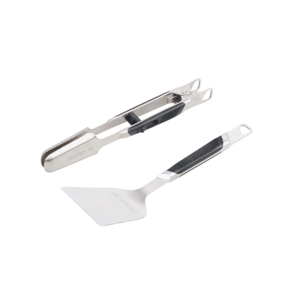 Kit de Herramientas para Parrilla Everdure Pinzas y Espátula de Acero Inoxidable