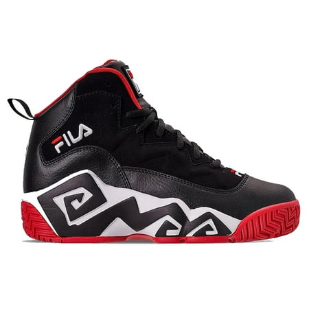 FILA Men Mb Shoes, Color: Blk/Wht/Fred, Size: 11 (1BM00509-014-11)