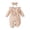 Beige, variant on Bovxnpu Baby Girls' Bodysuits 2PC Long Sleeve Infant Bodysuit Bow Headband Winter Fall Bodysuit Summer Outfits