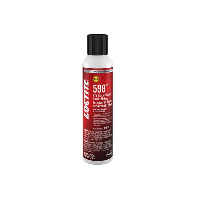 Adhesivo de Unión Loctite 37519 598 Silicone RTV Negro