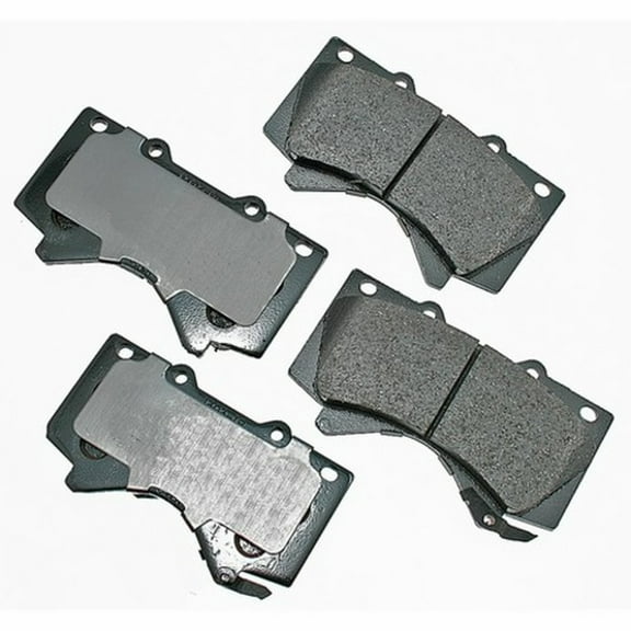 Akebono ProAct Front Lexus and Toyota Ceramic Brake Pads, Ultra-Premium Fits select: 2007-2021 TOYOTA TUNDRA, 2008-2022 TOYOTA SEQUOIA