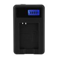 thumbnail image 1 of LCD Display Camera Battery Charger, USB Interface Single Fast Charging Short Circuit Protection Camera Battery USB Charger  For Camera Lithium Ion Battery, 1 of 8