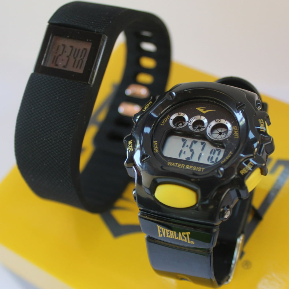 everlast activity tracker and sports watch set