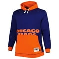 thumbnail image 2 of Men's Mitchell & Ness Navy/Orange Chicago Bears Big & Tall Big Face Pullover Hoodie, 2 of 3