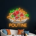thumbnail image 5 of Handmadetneonsign Poutine Neon Sign, Poutine Canada Wall Art Decor, Canada Restaurant Wall Decor, 5 of 5