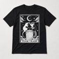 thumbnail image 3 of Raccoon and Opossum Moon Graphic T-Shirt, Unisex Classic Fit Tee, 3 of 9