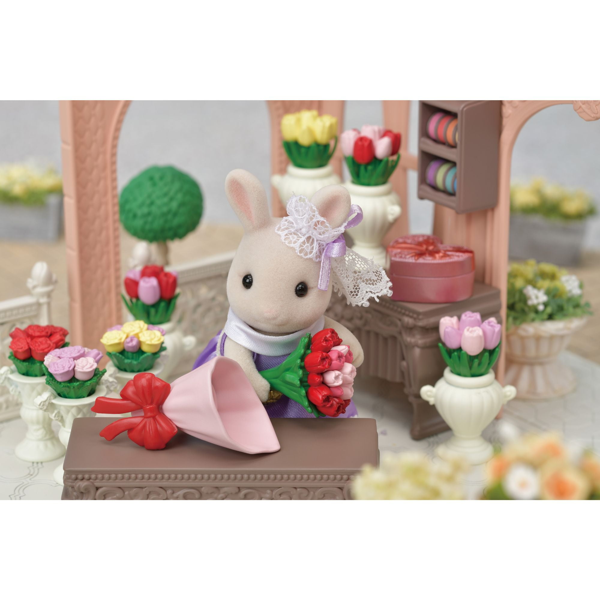 Calico Critters Flower Gifts Playset NEW IN STOCK 