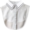 thumbnail image 2 of CAILDANL Fake Collar Detachable Blouse Collar Half Shirts Faux False Collar for Women & Girls Favors, 2 of 8