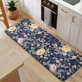 thumbnail image 5 of Pioneer Flower Floral Print Pattern Kitchen Rug Mat,Kitchen Runner Rugs Non Skid Washable,Decorative Kitchen Floor Mats for Kitchen,Sink,Laundry,17"x47.2", 5 of 7