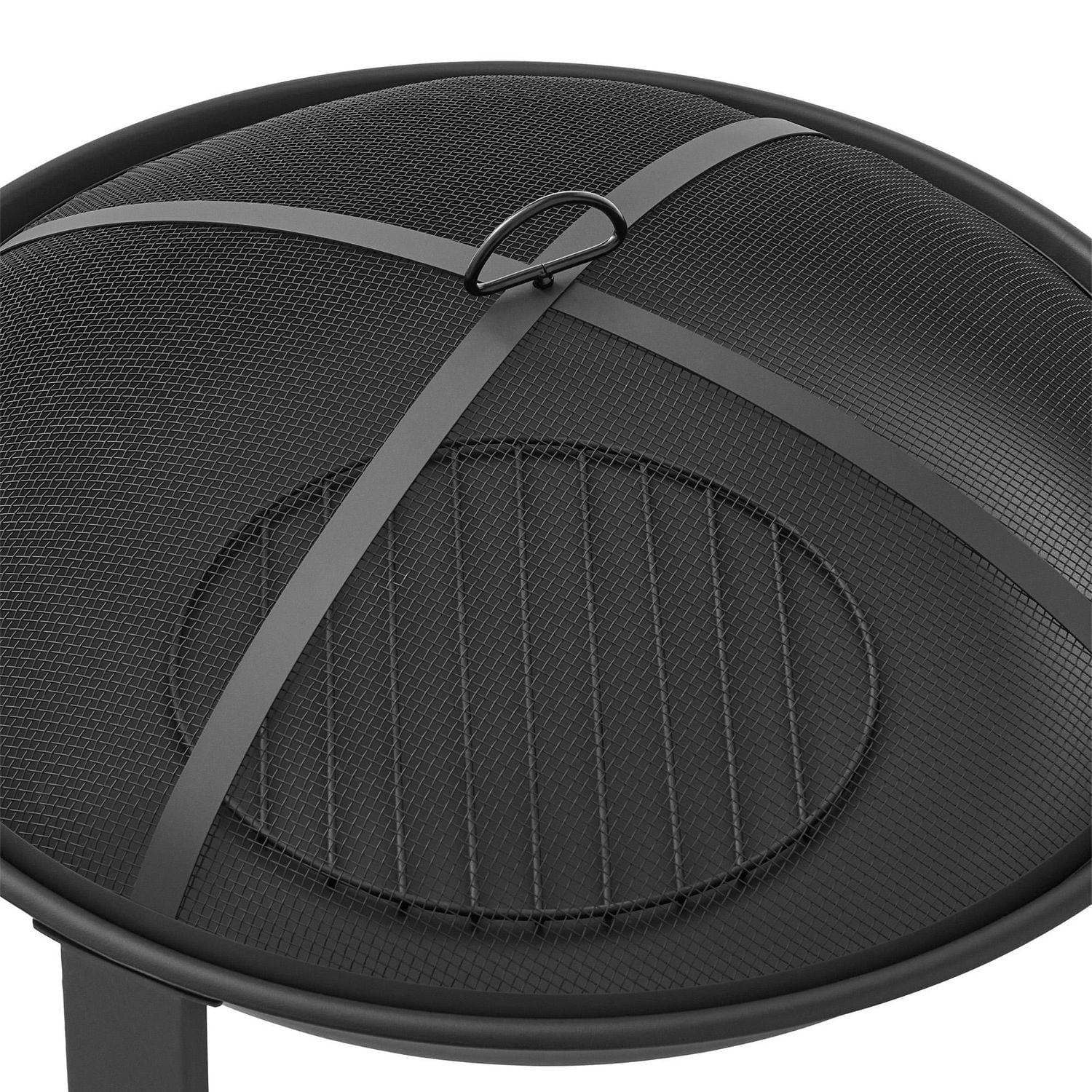 Mainstays 28 in. Steel Wood-Burning Fire Pit