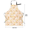thumbnail image 2 of Cauagu Cute Duck And Flower Aprons with Pockets,Waterproof Apron for Women,Kitchen Cooking Apron Adjustable Bib Aprons Chef Apron for Cooking,Drawing,Crafting, 2 of 8