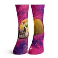 thumbnail image 2 of Function - Kids Galaxy Taco Cat Tall Crew Socks, 2 of 4