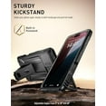 thumbnail image 4 of Poetic Revolution Case for iPhone 16 6.1 inch with Built-in-Screen Protector, Black, 4 of 5