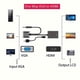 thumbnail image 3 of VGA to HDMI Adapter with Audio, VGA to HDMI Converter for TV/Monitor, 1080p Video Output, PC to HDMI Display, Compatible with VGA Devices, 3 of 5