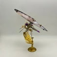 thumbnail image 2 of Steampunk Butterfly Neoris Hewitsoni Metal 3D Puzzle Model Kit for Collection Deco, 2 of 9